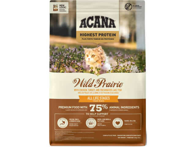 Сухий корм для кошек ACANA Wild Prairie Cat 1.8 кг (0064992714574) - Фото 2