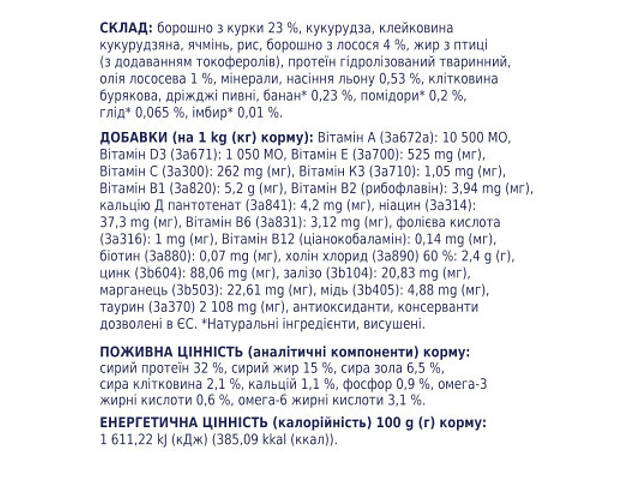 Сухий корм для кошек Club 4 Paws Преміум. З лососем 14 кг (4820083909238) - Фото 5