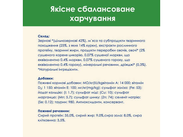 Сухий корм для кошек Purina Cat Chow Sterilised з куркою 1.5 кг (7613032233396) - Фото 3