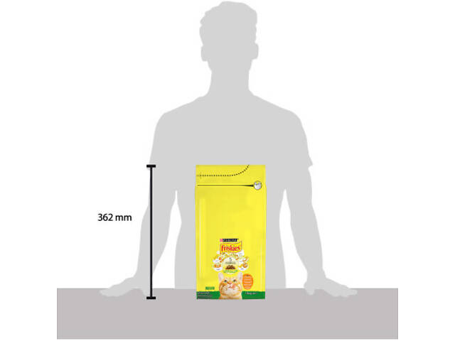 Сухий корм для кошек Purina Friskies Indoor з куркою та овочами 1.5 кг (7613031341887) - Фото 4