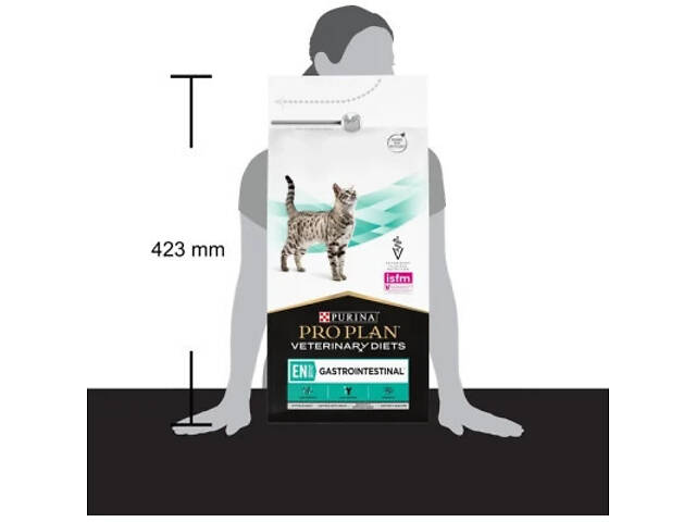 Сухий корм для кошек Purina Pro Plan Veterinary Diets EN із захворюваннями шлунково-кишкового тракту 1.5 кг (7613035160682) - Фото 6