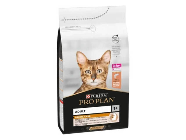 Сухий корм для кошек Purina Pro Plan Elegant Adult 1+ з лососем 1.5 кг (7613036529150) - Фото 3