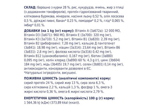 Сухий корм для собак Club 4 Paws Преміум. Для середніх порід 14 кг(П) (4820215366328) - Фото 5