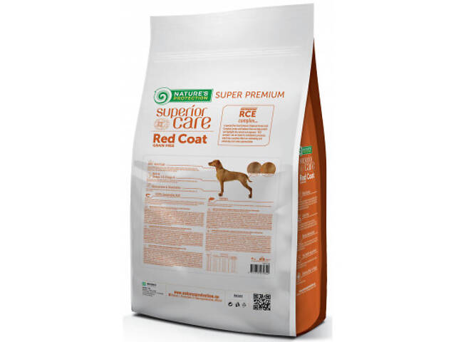 Сухий корм для собак Nature's Protection Superior Care Red Coat Grain Free Salmon 4 кг (NPSC47234) - Фото 2