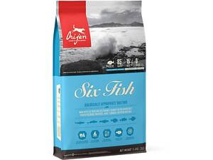 Сухой корм для собак всех пород Orijen 6 Fish Dog 11.4 кг (o18312)