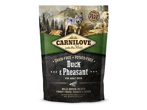 Сухой корм для взрослых собак Carnilove Duck and Pheasant Adult 1.5 кг