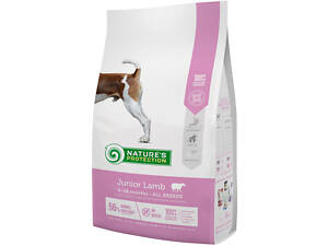 Сухой корм для юниоров Nature's Protection Junior Lamb All breeds 2 кг (NPS45746) (4771317457462)