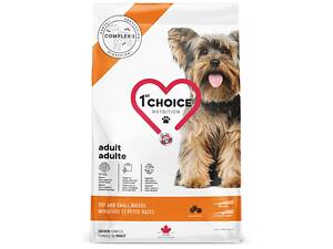 Сухой суперпремиум корм для собак мини и малых пород 1st Choice Adult Toy and Small Chicken курица 5 кг (65672100687)