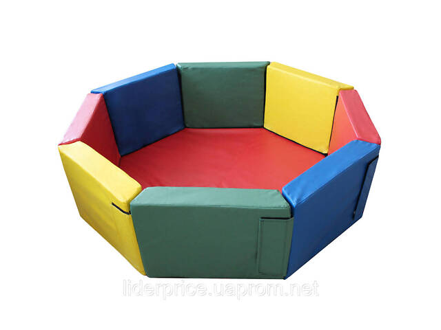 Сухой бассейн Восьмигранник TIA-SPORT, размер 150-40 10 см, Под Заказ! Оригинал 200-50 15 см - Фото 3