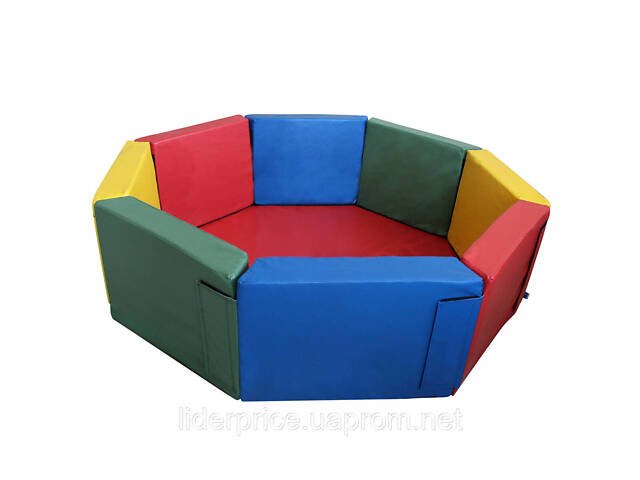 Сухой бассейн Восьмигранник TIA-SPORT, размер 150-40 10 см, Под Заказ! Оригинал 200-50 15 см - Фото 4