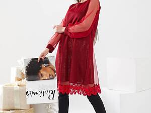 Сукня 407 Бордо