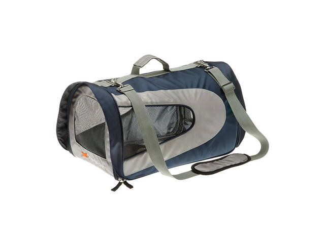 Сумка - переноска для котов и маленьких собак Ferplast Beauty (Ферпласт Бьюти) Small - 45 х 28 х 28 см, Серый - Фото 1
