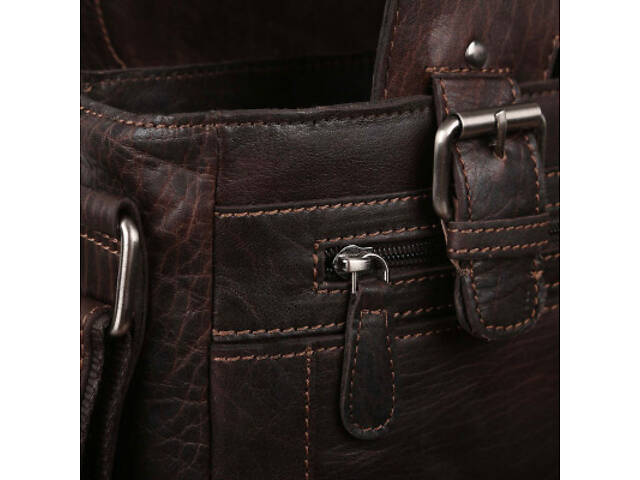 Сумка Ashwood 8342 Brown - Фото 5