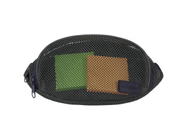 Сумка-бананка Bagland Bella Хаки сітка 2 л (0020204) (83886330) - Фото 1
