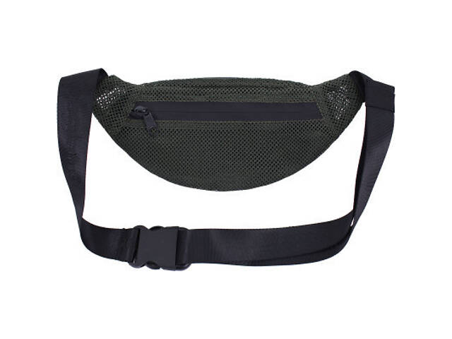 Сумка-бананка Bagland Bella Хаки сітка 2 л (0020204) (83886330) - Фото 4