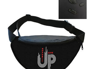 Сумка-бананка чоловіча/жіноча спортивна 32×16 см з розширювачем поясна сумка або сумка через плече (3760)