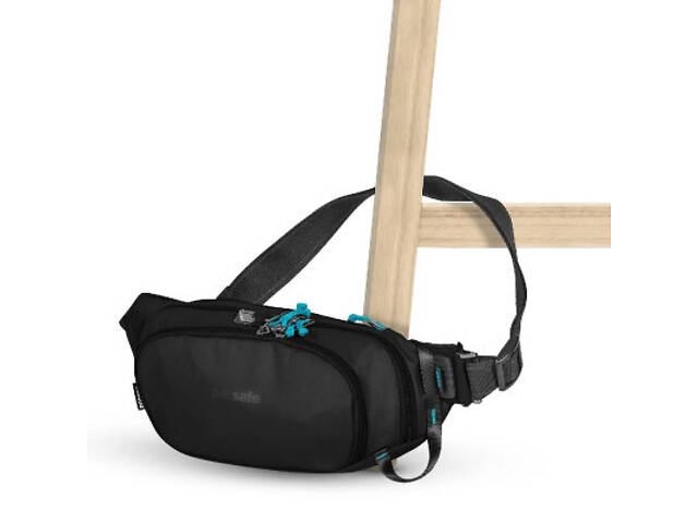 Сумка-бананка Pacsafe Eco Anti-Theft Waist Pack, чорна (41104138) - Фото 4