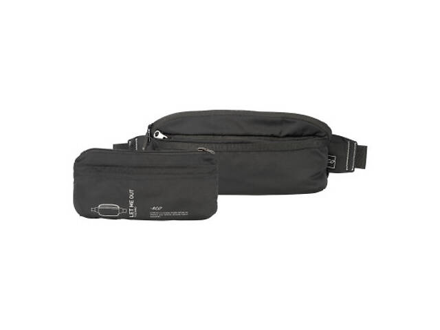 Сумка-бананка Tucano Let Me Out Crossbody чорна (BLMOCB-BK) - Фото 1