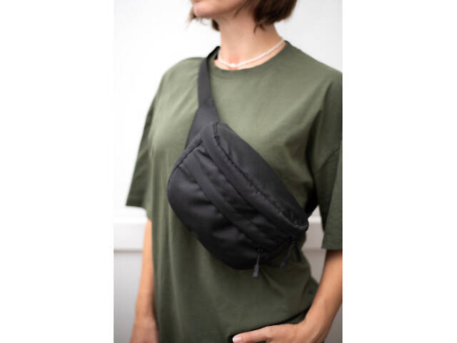 Сумка-бананка Vinga BiG Black, Oxford 600D (VBBO600BK) - Фото 5