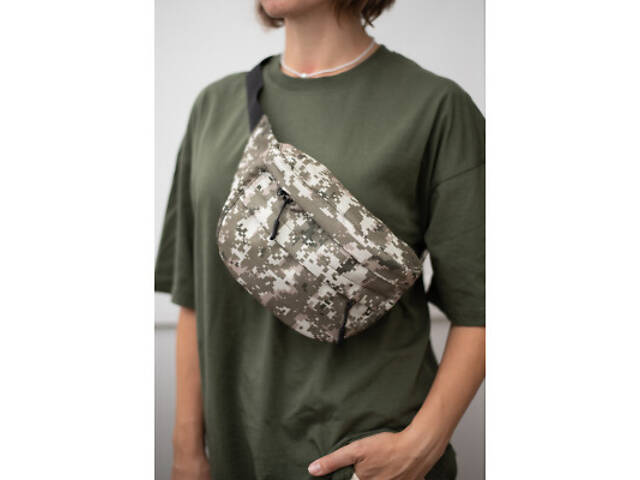 Сумка-бананка Vinga BiG Pixel, Oxford 600D (VBBO600PX) - Фото 5