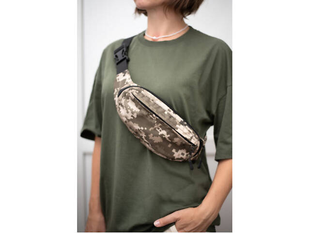 Сумка-бананка Vinga SM Pixel, Oxford 600D (VBSO600PX) - Фото 5