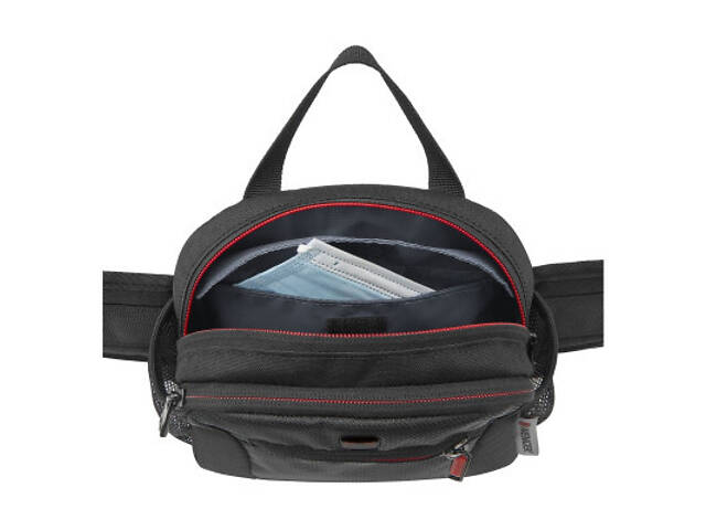 Сумка-бананка Wenger Waist Pack, чорна (611875) - Фото 2