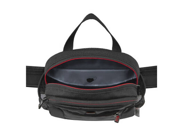 Сумка-бананка Wenger Waist Pack, чорна (611875) - Фото 3