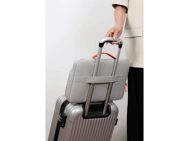 Сумка-чохол для ноутбука або документів Digital hp 16 Сірий (IBN046S2) - Фото 8