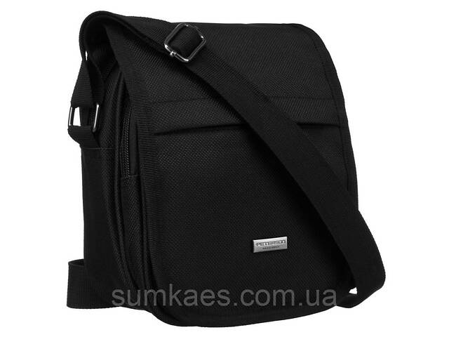 Сумка чоловіча PETERSON PTN-6524-BLACK - Фото 2