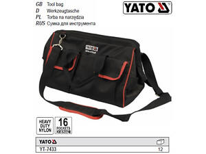 Сумка для інструменту YATO 16 кишень YT-7433