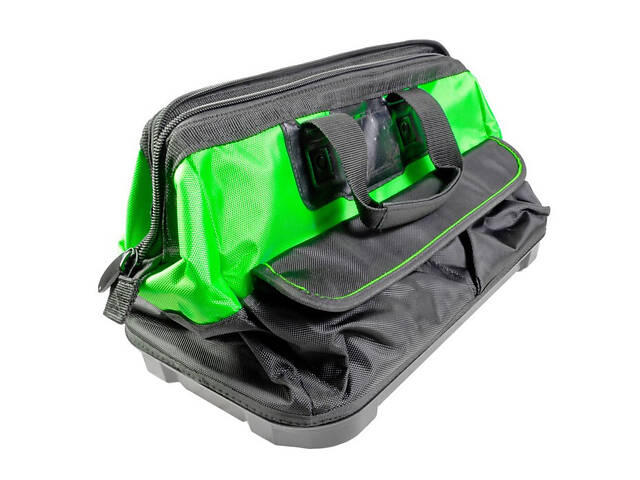 Сумка для инструментов 460х250х300 мм 8 карманов пластиковое дно 1680 DEN - Фото 7