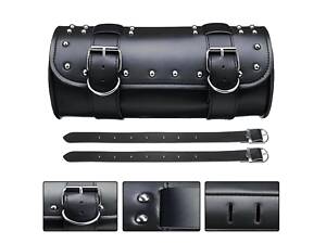 Сумка для мотоцикла 31х13 см. Мотосумка черного цвета. Сумка тубус мотоциклетная