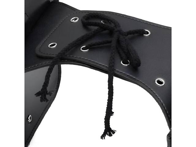 Сумка для мотоцикла RESTEQ 2 шт — мотосумки чорні з штучної шкіри 26х11,5х24 см, дорожні бокові сумки для байка - Фото 3