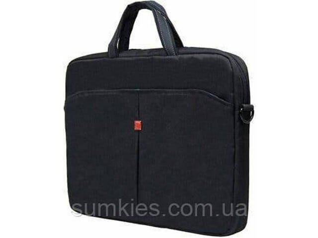 Сумка для ноутбука 10 дюймів Continent чорна - Фото 1