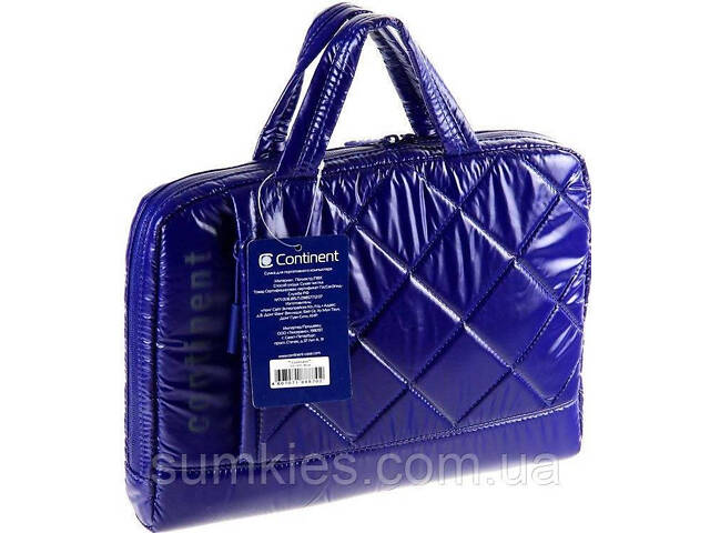 Сумка для ноутбука 12 дюймів Continent синій - Фото 1