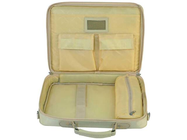 Сумка для ноутбука 15,6 дюйма Continent бежевая - Фото 5