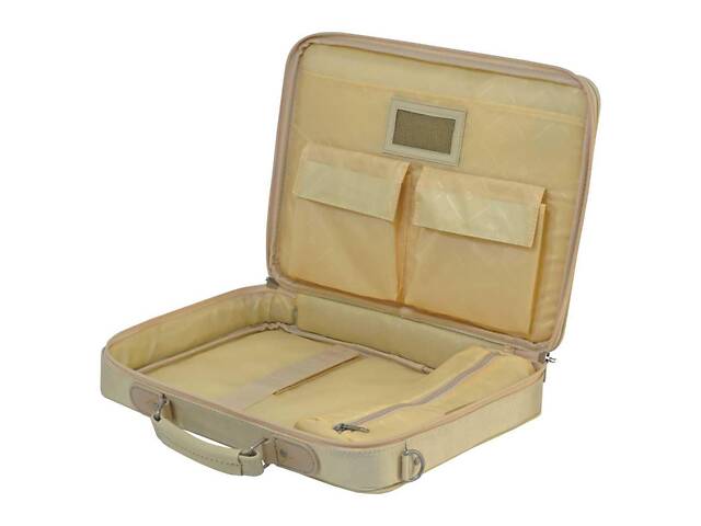 Сумка для ноутбука 15,6 дюйма Continent бежевая - Фото 4