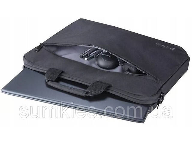Сумка для ноутбука 15,6 дюйма Dynabook Essential чорна - Фото 4