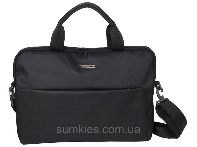 Сумка для ноутбука 17,3 дюйма Wallaby, Україна чорна - Фото 1