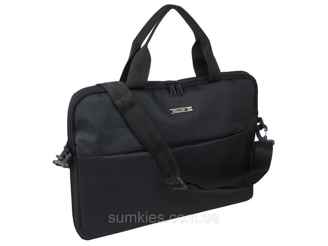 Сумка для ноутбука 17,3 дюйма Wallaby, Україна чорна - Фото 3