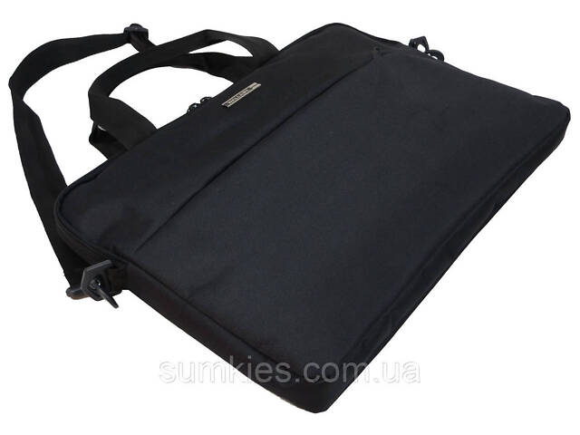 Сумка для ноутбука 17,3 дюйма Wallaby, Україна чорна - Фото 5
