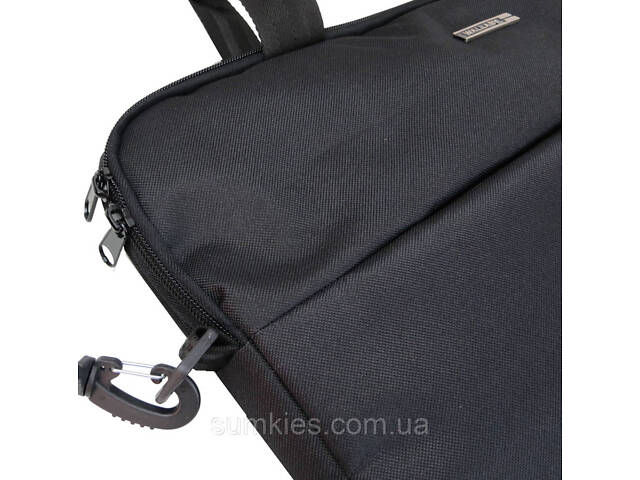 Сумка для ноутбука 17,3 дюйма Wallaby, Україна чорна - Фото 7