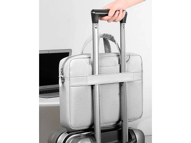Сумка для ноутбука Digital 15.6-16.1' Сірий (IBN050S) - Фото 3