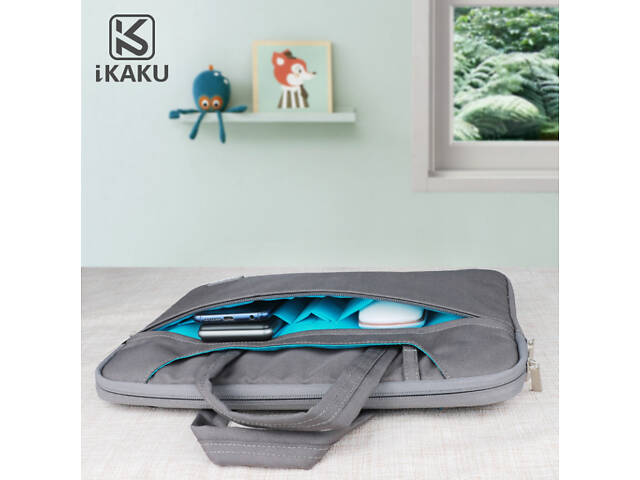 Сумка для ноутбука Kakusiga 15.6' KSC-053 - Grey - Фото 5