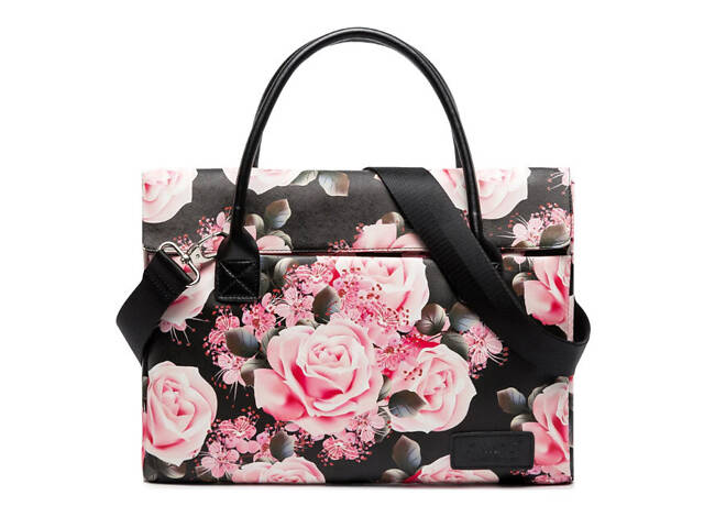 Сумка для ноутбука Kinmac Lady 13.3' - Black Pink Rose - Фото 1