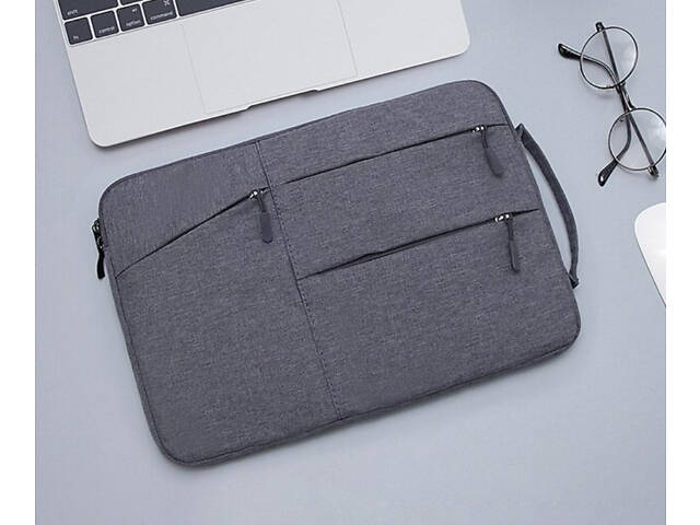 Сумка для ноутбука Primolux Compact 15.6' - Grey - Фото 3