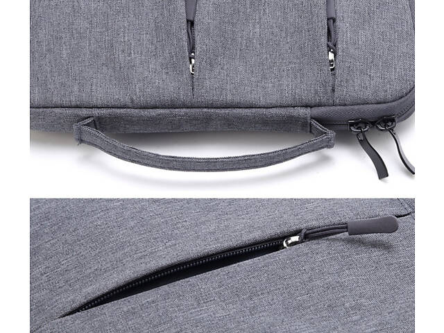 Сумка для ноутбука Primolux Compact 15.6' - Grey - Фото 4
