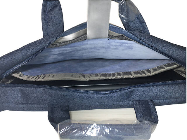 Сумка для ноутбука протиударна 15,6'-17' Lenovo Digital Синя (IBN017Z4) - Фото 9