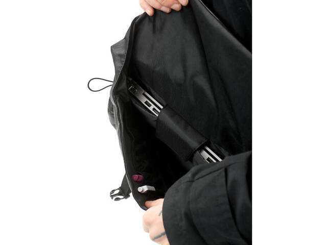 Сумка для ноутбука Sambag чорна з перфорацією - Фото 7