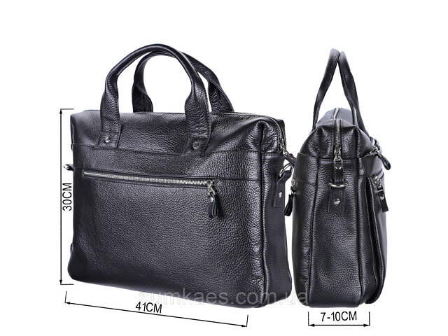 Сумка для ноутбука SHVIGEL 11000 Чорна - Фото 3